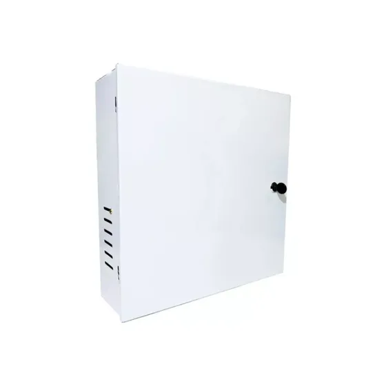CAIXA ORGANIZADORA RACK METALICA VERTICAL 400MM X 360MM X 100MM 2 CHAVES BRANCO