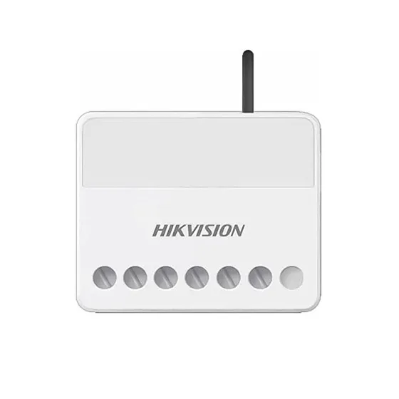 Interruptor Relé de Parede Alarme sem Fio Bidirecional DC 7v 24v Hikvision DS-PM1-O1L-WE