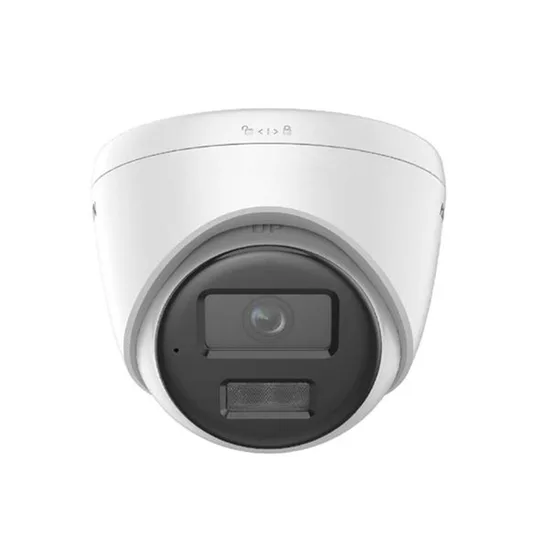 Câmera IP Dome 30mts 2mp Microfone Smart Hybrid Light Hikvision DS-2CD1321G2-LIU - Black