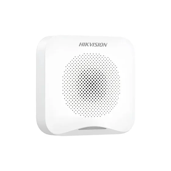 Sirene sem Fio Comunicação Bidirecional Alarme AX Home Hikvision DS-PS201-WE