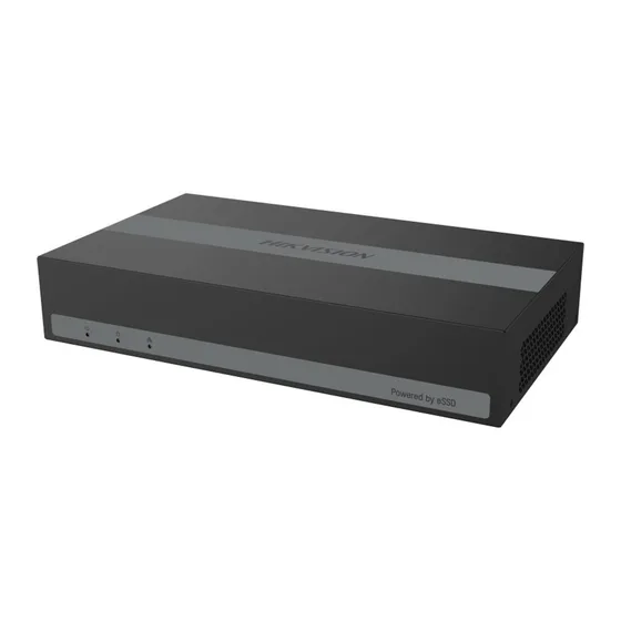 E-DVR 16 Canais 1080Plite 1U ESSD Com HD SSD 1tb H.265 Hikvision DS-E16HGHI-B
